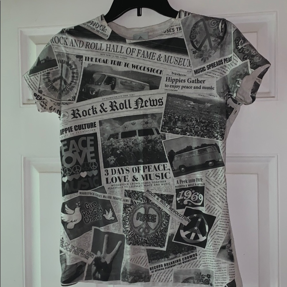 Vintage So Cool🤩 Hippie Woodstock Shirt